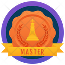 پیش‌نمایش فایل master-badge-1486614 از پک نشان‌ها / مدال‌ها