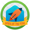 پیش‌نمایش فایل space-logo-badge-1486627 از پک نشان‌ها / مدال‌ها