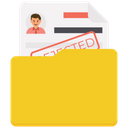 پیش‌نمایش فایل cv-rejected-1486305 از پک استخدام آنلاین