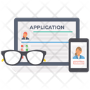 پیش‌نمایش فایل online-application-1486304 از پک استخدام آنلاین