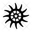 پیش‌نمایش فایل geometric-sun-11776092 از پک خورشید باستانی