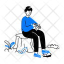 پیش‌نمایش فایل lonely-person-11838155 از پک حالت خالی