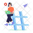 پیش‌نمایش فایل hashtag-marketing-11838741 از پک فروش و بازاریابی