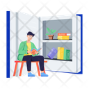 پیش‌نمایش فایل reading-boy-11838859 از پک کتابخانه