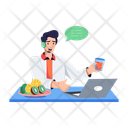 پیش‌نمایش فایل online-nutritionist-11839029 از پک وبینار و پادکست