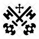 پیش‌نمایش فایل crossed-keys-11885535 از پک معمایی