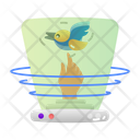 پیش‌نمایش فایل bird-hologram-12056904 از پک متاورس