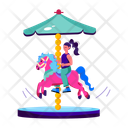 پیش‌نمایش فایل carousel-horse-12054015 از پک شهربازی