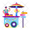 پیش‌نمایش فایل dessert-cart-12054032 از پک شهربازی