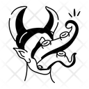 پیش‌نمایش فایل demon-face-12464244 از پک ترسناک