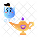 پیش‌نمایش فایل genie-lamp-12472040 از پک افسانه‌ای
