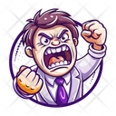 پیش‌نمایش فایل angry-man-12993587 از پک مجموعه استیکرهای واکنش