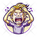 پیش‌نمایش فایل exasperated-12993643 از پک مجموعه استیکرهای واکنش
