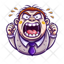 پیش‌نمایش فایل extremely-angry-12993592 از پک مجموعه استیکرهای واکنش