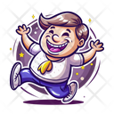 پیش‌نمایش فایل happy-man-12993557 از پک مجموعه استیکرهای واکنش