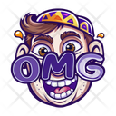 پیش‌نمایش فایل omg-12993629 از پک مجموعه استیکرهای واکنش