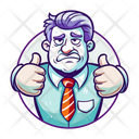 پیش‌نمایش فایل unenthusiastic-12993637 از پک مجموعه استیکرهای واکنش