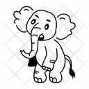 پیش‌نمایش فایل angry-elephant-12858027 از پک نقاشی فیل