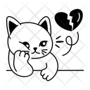 پیش‌نمایش فایل heartbroken-12707750 از پک گربه