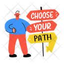 پیش‌نمایش فایل choose-path-13210167 از پک استیکرهای غرور