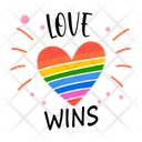 پیش‌نمایش فایل rainbow-heart-13210161 از پک استیکرهای غرور