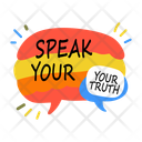 پیش‌نمایش فایل speak-your-truth-13210163 از پک استیکرهای غرور