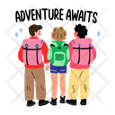 پیش‌نمایش فایل adventure-awaits-13275350 از پک استیکرهای دوستی