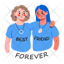 پیش‌نمایش فایل best-friends-13275274 از پک استیکرهای دوستی