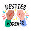 پیش‌نمایش فایل besties-forever-13275313 از پک استیکرهای دوستی
