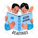 پیش‌نمایش فایل bookworm-13275345 از پک استیکرهای دوستی