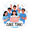 پیش‌نمایش فایل cake-time-13275341 از پک استیکرهای دوستی