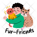 پیش‌نمایش فایل cat-lover-13275356 از پک استیکرهای دوستی