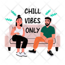 پیش‌نمایش فایل chill-vibes-13275335 از پک استیکرهای دوستی