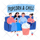 پیش‌نمایش فایل eating-popcorn-13275366 از پک استیکرهای دوستی