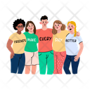 پیش‌نمایش فایل friends-group-13275358 از پک استیکرهای دوستی