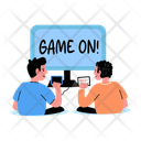 پیش‌نمایش فایل game-on-13275328 از پک استیکرهای دوستی
