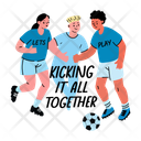 پیش‌نمایش فایل playing-football-13275363 از پک استیکرهای دوستی