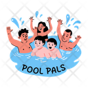 پیش‌نمایش فایل pool-pals-13275295 از پک استیکرهای دوستی
