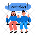 پیش‌نمایش فایل swinging-together-13275336 از پک استیکرهای دوستی