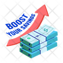 پیش‌نمایش فایل boost-your-savings-13320274 از پک استیکرهای کارت اعتباری و نقدی