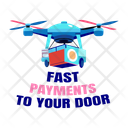 پیش‌نمایش فایل drone-delivery-13320277 از پک استیکرهای کارت اعتباری و نقدی