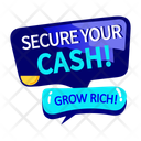 پیش‌نمایش فایل grow-rich-13320252 از پک استیکرهای کارت اعتباری و نقدی