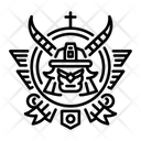 پیش‌نمایش فایل samurai-symbol-13338058 از پک تاریخی