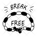 پیش‌نمایش فایل break-free-13665551 از پک مجموعه استیکرهای غرور