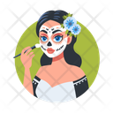 پیش‌نمایش فایل calavera-makeup-13465146 از پک شخصیت‌های مکزیکی و اسپانیایی‌تبار