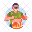 پیش‌نمایش فایل muertos-drummer-13465181 از پک شخصیت‌های مکزیکی و اسپانیایی‌تبار