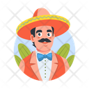 پیش‌نمایش فایل sombrero-character-13465239 از پک شخصیت‌های مکزیکی و اسپانیایی‌تبار