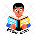 پیش‌نمایش فایل borrow-books-13394625 از پک استیکرهای کالج و دانشگاه