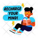 پیش‌نمایش فایل recharge-mind-13394607 از پک استیکرهای کالج و دانشگاه