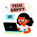 پیش‌نمایش فایل tech-savvy-13394639 از پک استیکرهای کالج و دانشگاه
